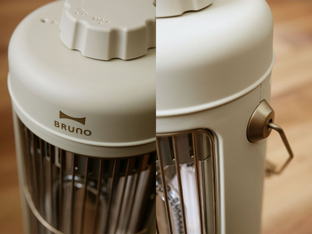 BRUNO/ブルーノ＞ノスタルジックなminiカーボンヒーター グレージュ