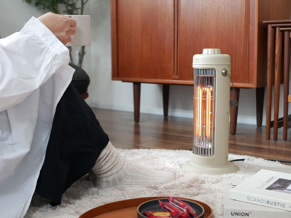 BRUNO/ブルーノ＞ノスタルジックなminiカーボンヒーター グレージュ