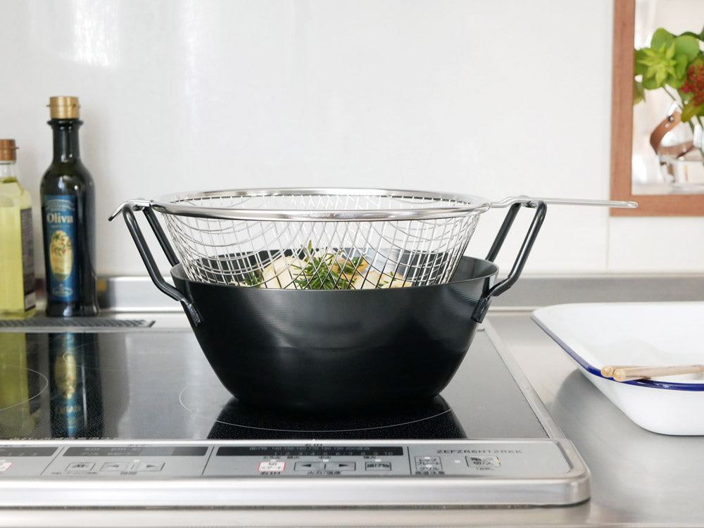 la base/ラバーゼ＞鉄揚げ鍋セット – カチモ | カチあるモノで価値ある