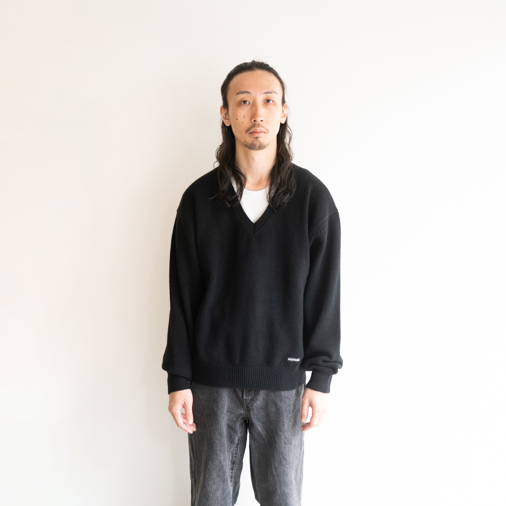 WACKO MARIA / V NECK SWEATER / kaddish