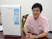 コラム： そこが知りたい家電の新技術三洋電機 空気清浄機「ウイルス