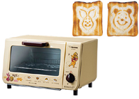 象印、プーさん柄のトーストが焼けるトースターなど、くまプー家電4