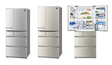 シャープ、大容量601Lのプラズマクラスター冷蔵庫 - 家電 Watch