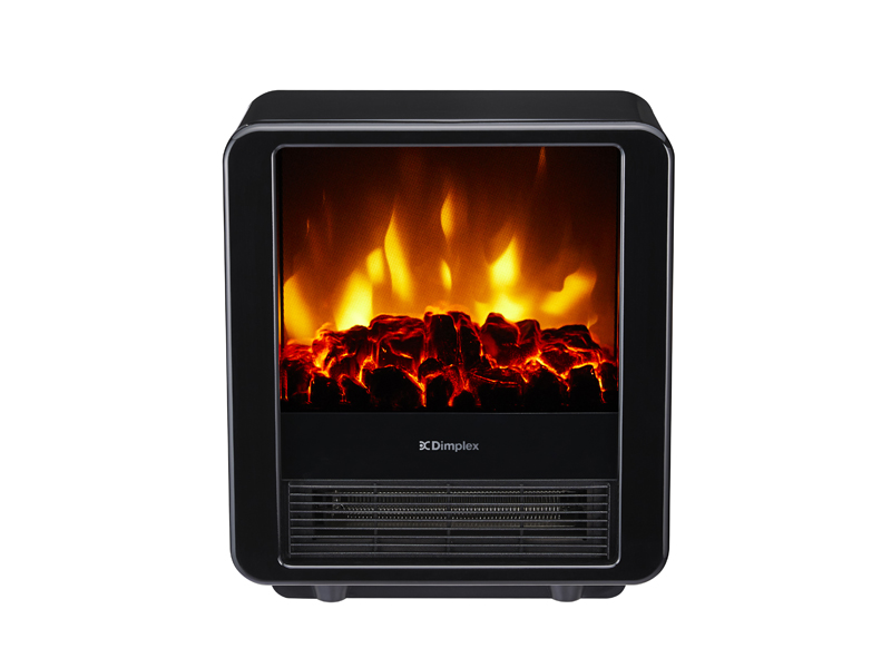 足元を暖めてくれる、リアルな炎をLEDで再現した電気暖炉 - 家電 Watch