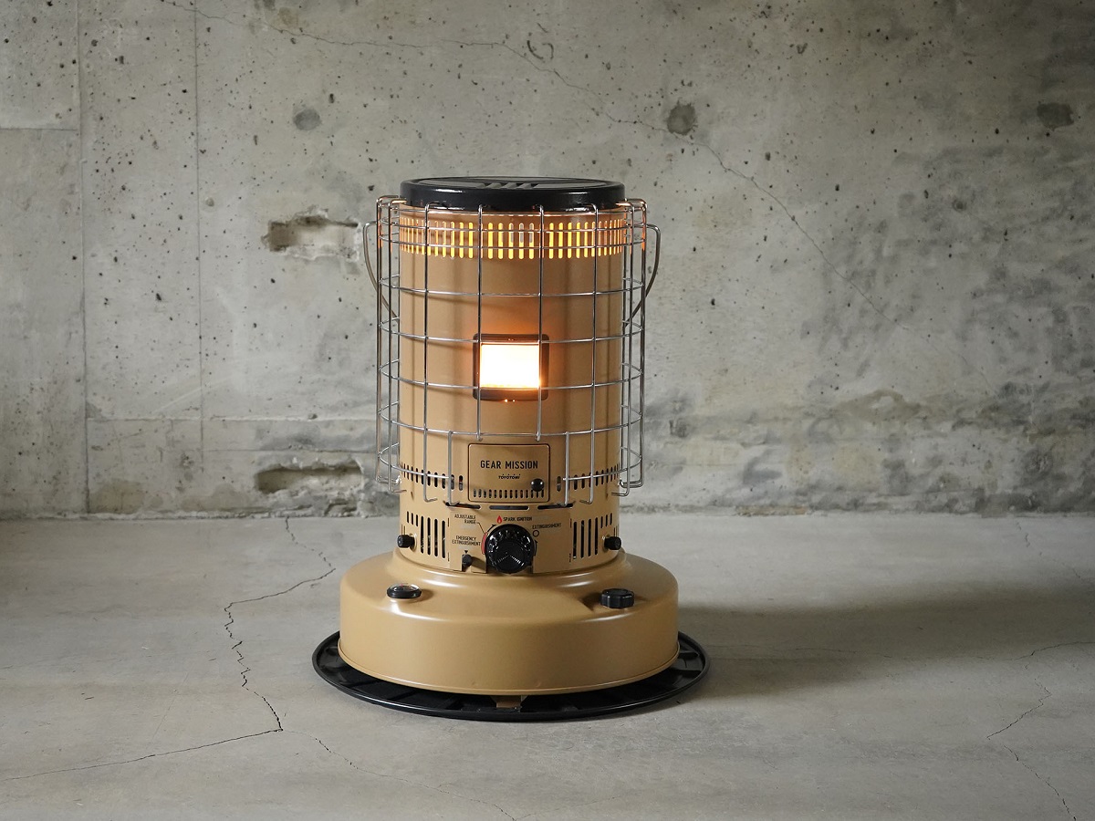 トヨトミ、タフなデザインの石油ストーブに新色「コヨーテブラウン