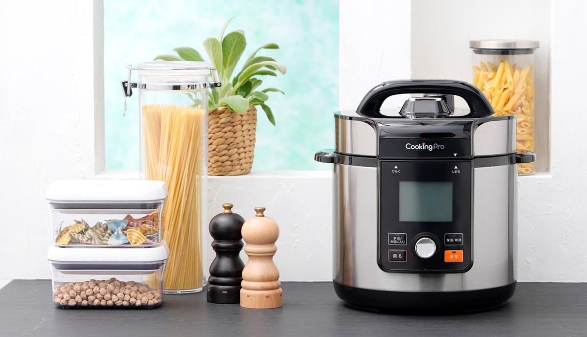 ほったらかし調理できる1台9役の電気圧力鍋。選べる2サイズ - 家電 Watch