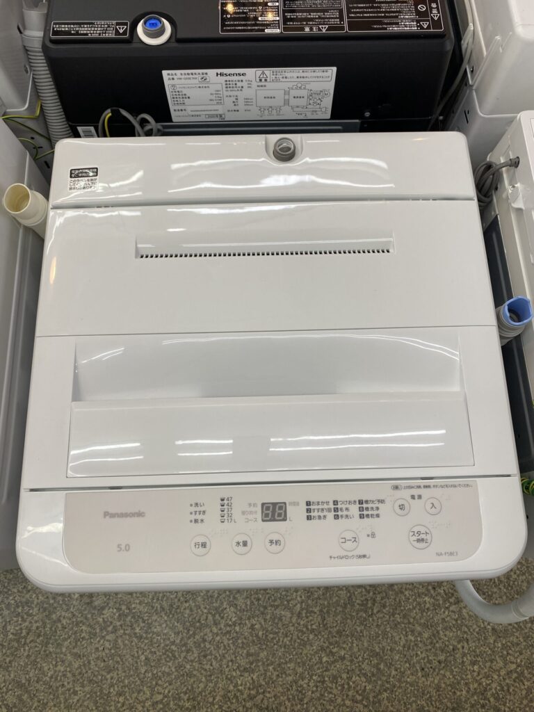 パナソニック 洗濯機 5.0kg 2024年製 NA-F5BE3 - リサイクルショップ