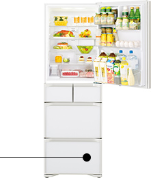 Sタイプ R-S40S ： 冷蔵庫 ： 日立の家電品