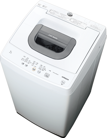 全自動洗濯機 NW-50J ： 洗濯機・衣類乾燥機 ： 日立の家電品
