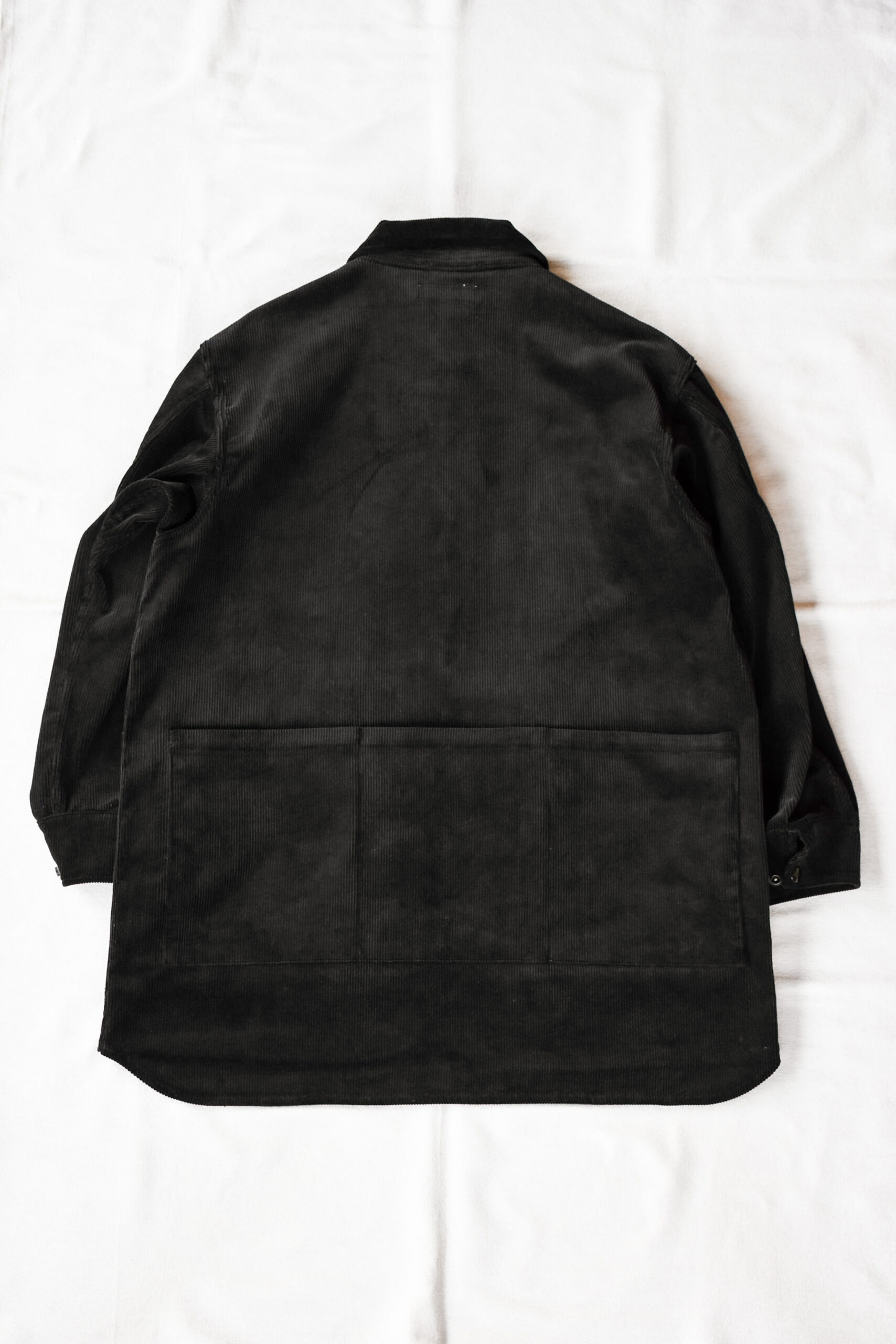 SASSAFRAS Cultivator Coat 9W Corduroy Black | kado〔カド オノミチ〕