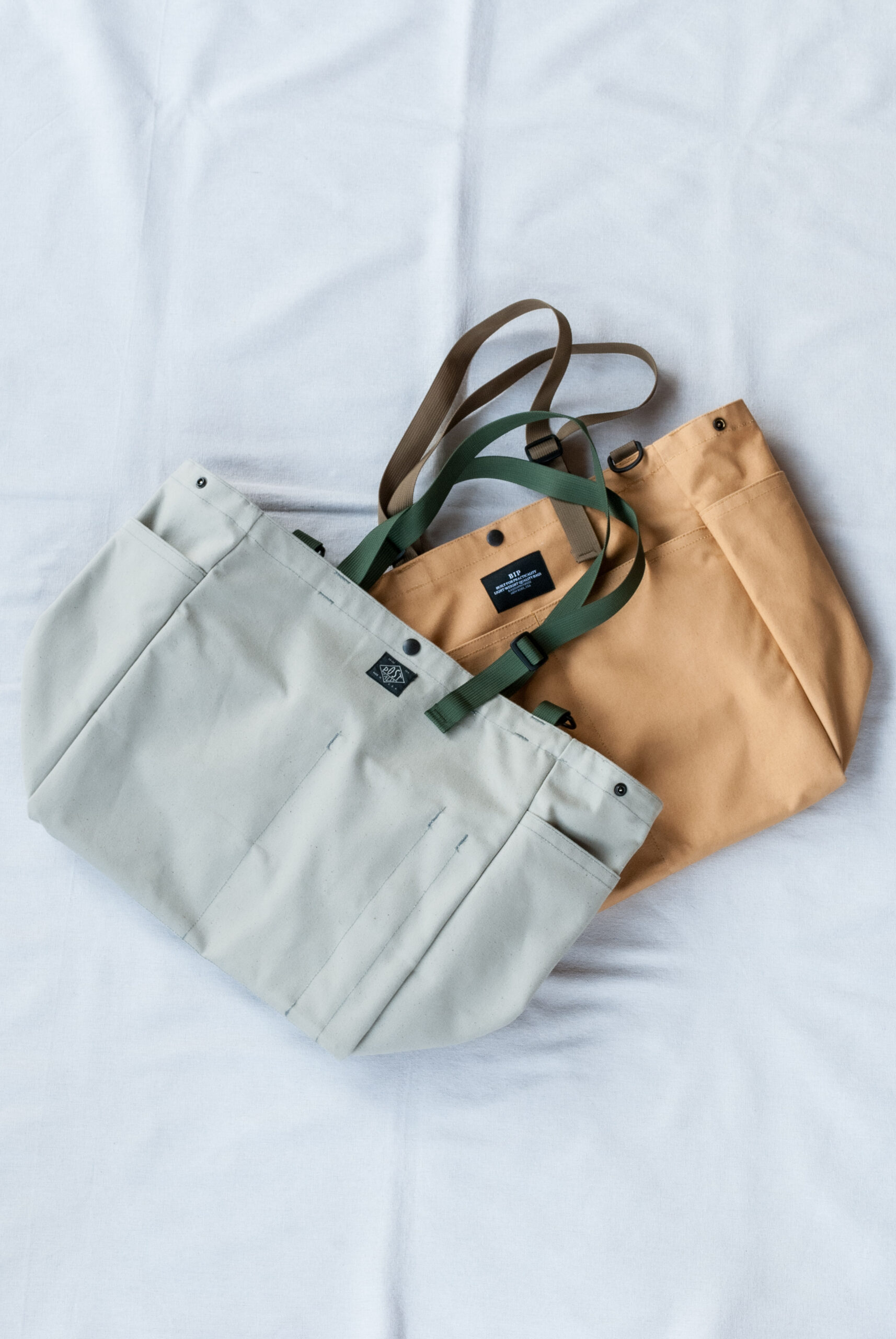 Post O'Alls × BAGS IN PROGRESS CARRY-ALL BEACH BAG Sunforger cloth