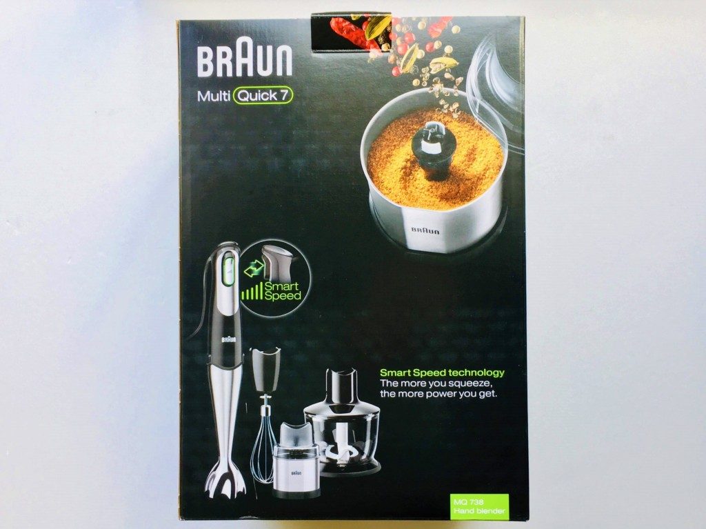 使い勝手抜群！ブラウンマルチクイック7「MQ738」ハンドブレンダー