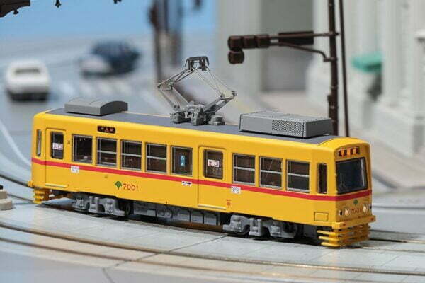 引退から5年！ Nゲージ「東京都電 7000形 更新車」2種 MODEMOから4月