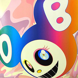 村上隆「レインボーDOB」オフセット版画 68×68cm