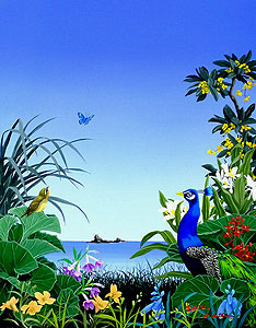 北久美子「夢風」油彩6号