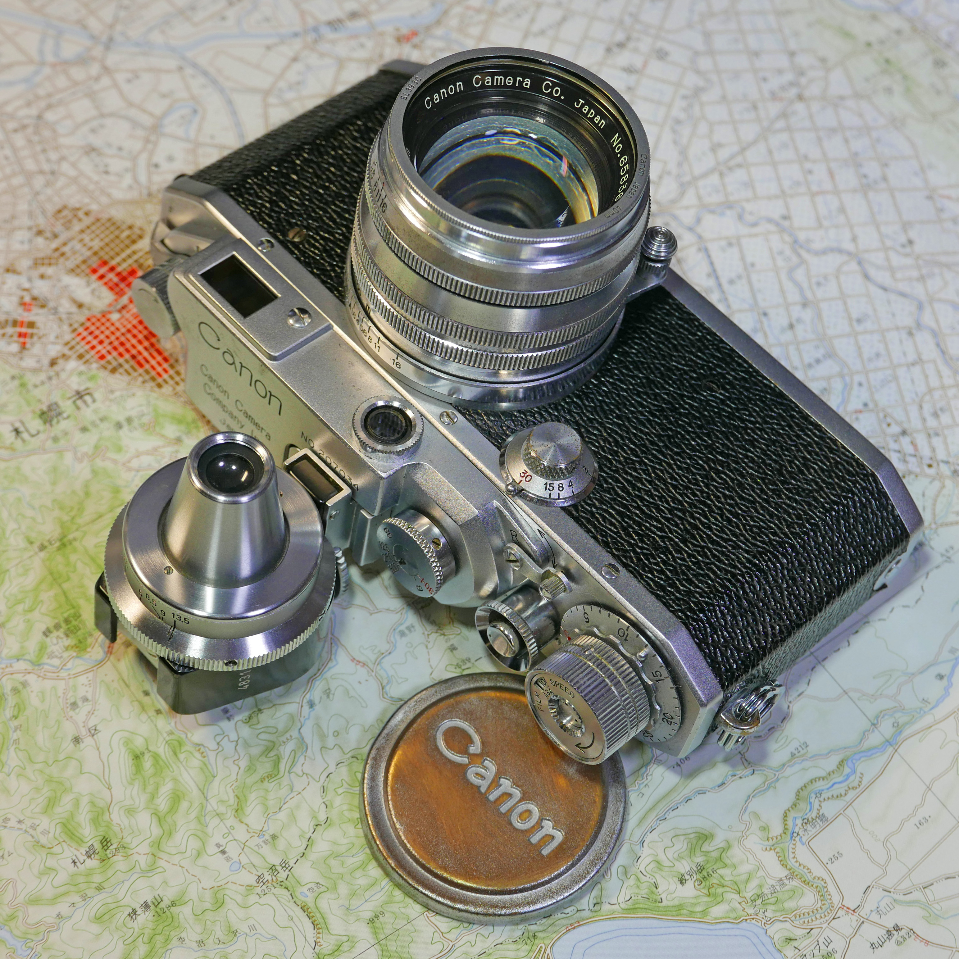 キヤノン（CANON）のレンジファインダーカメラ IVSb改（4Sb改