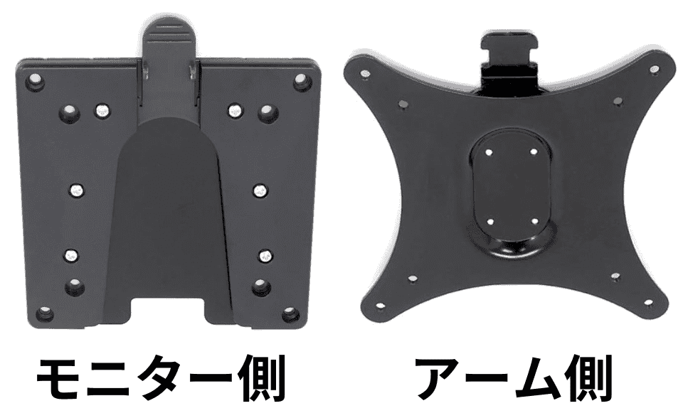 エルゴトロン モニターアーム クイックリリースブラケット他 3点セット