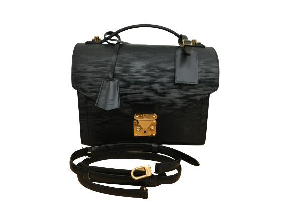 LOUIS VUITTON ルイ・ヴィトン モンソー バッグ エピ ノワールの買取