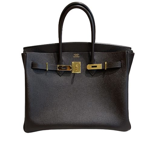 HERMES エルメス バーキン35 バッグ エプソン マロン（ブライン系）の