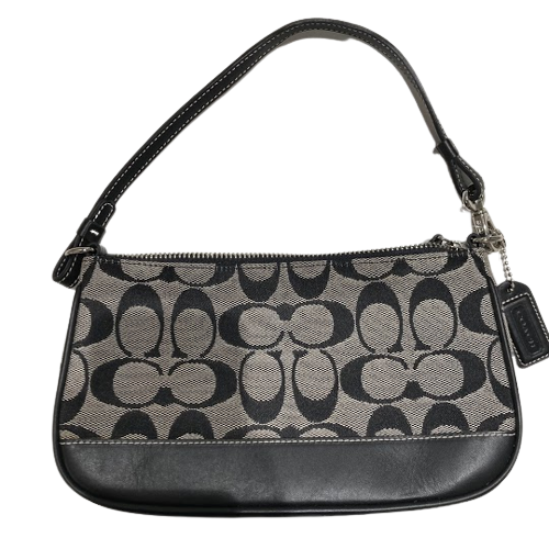 COACH コーチ アクセサリーポーチ バッグ キャンバス×レザー 6094