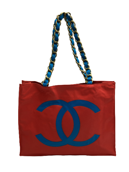 CHANEL シャネル ヴィンテージ ココマーク チェーントートバッグ