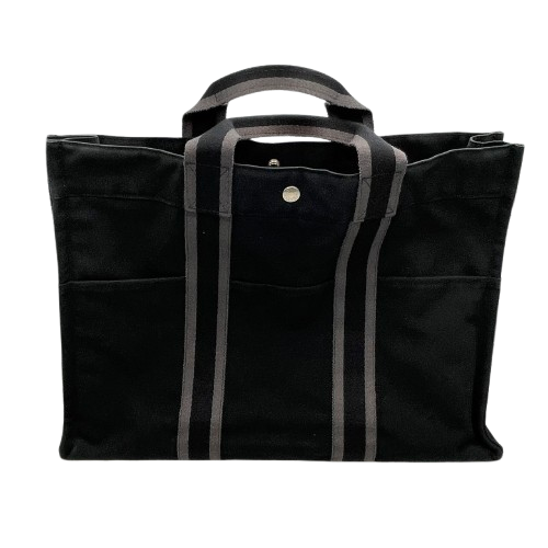 HERMES エルメス フールトゥMM バッグ キャンバス ブラックの買取実績