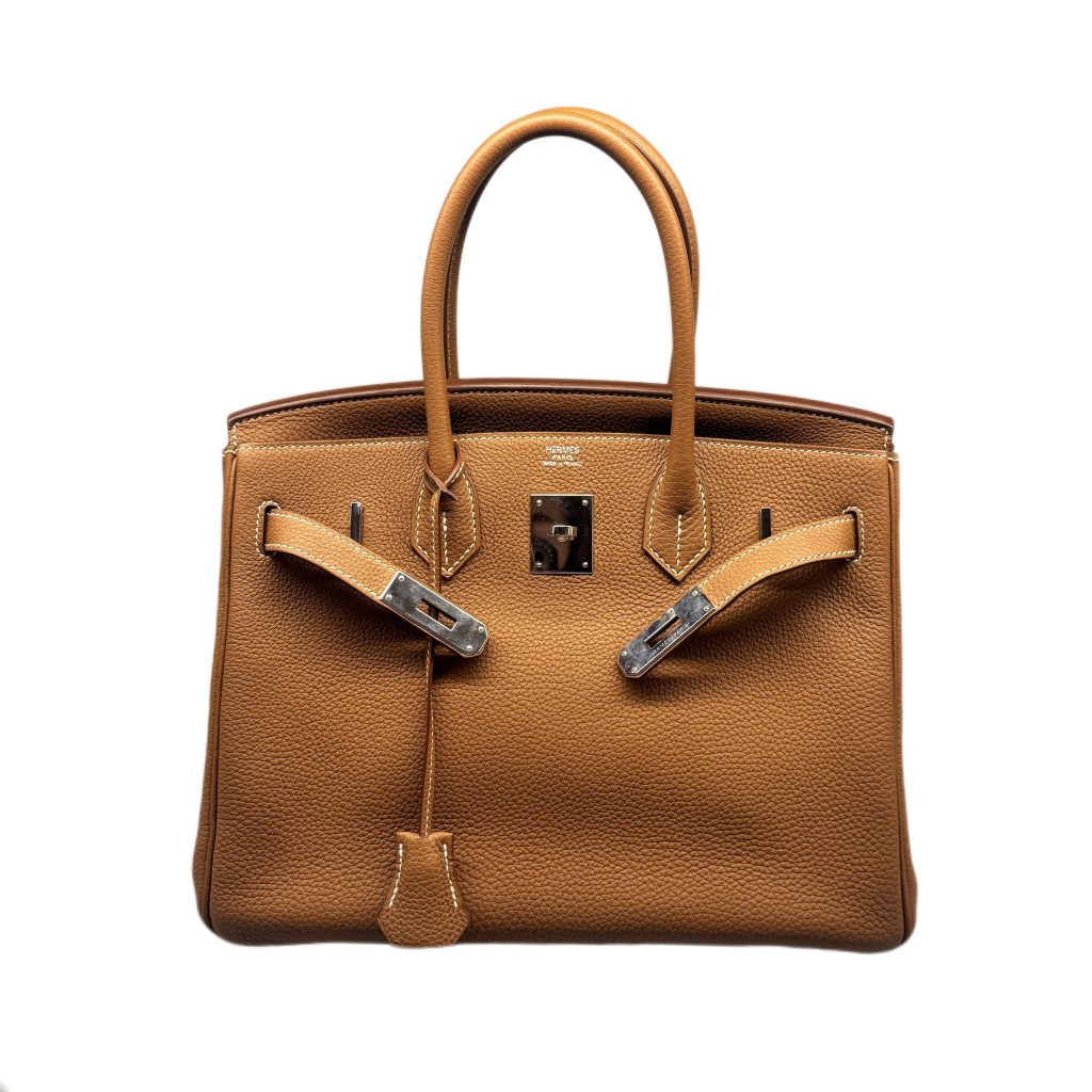 HERMES エルメス バーキン25 バッグ スイフト エトゥープ S金具の買取