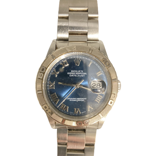 ROLEX ロレックス デイトジャスト サンダーバード 時計 SS ブルー