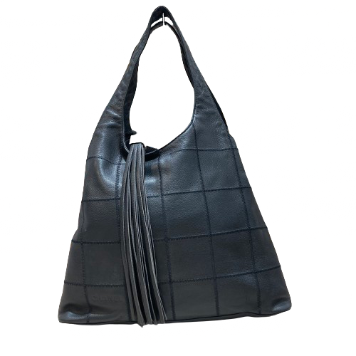 CHANEL シャネル チョコバー フリンジショルダー バッグ キャビア