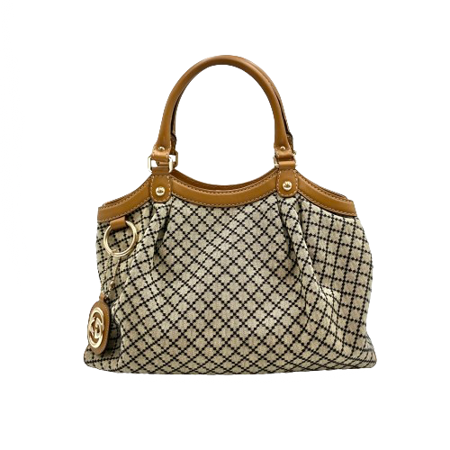 GUCCI グッチ ディアマンテ スーキー ハンドバッグ バッグ キャンバス