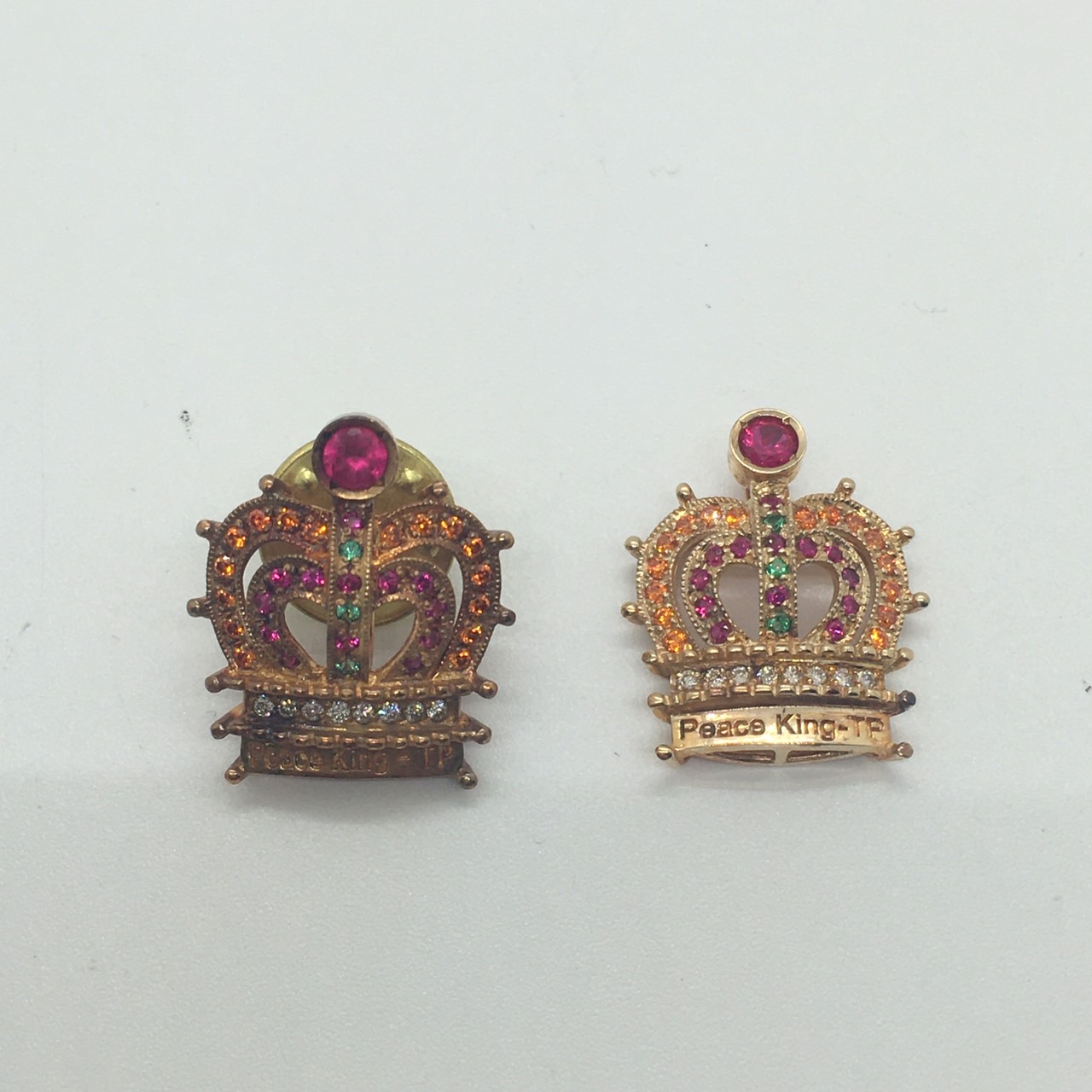 Peace King TP K18 ピン ブローチ 買取実績 | 玉光堂