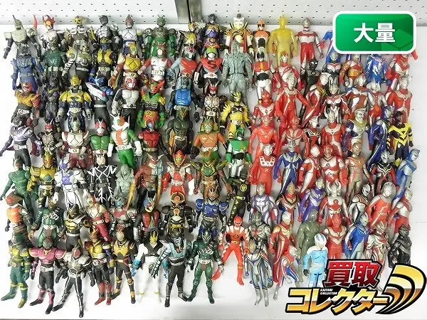 買取】ウルトラマン 仮面ライダー スーパー戦隊 ソフビ ウルトラマン