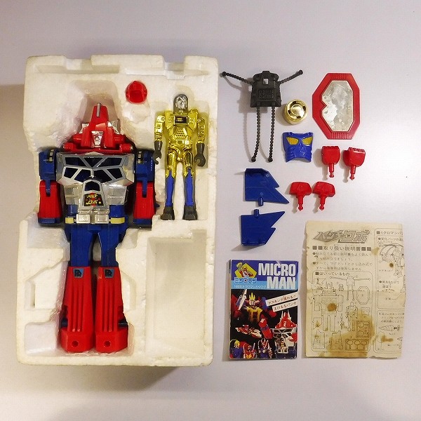 買取】旧タカラ ミクロマン パンチロボ ハンマータイプ PO5 当時物