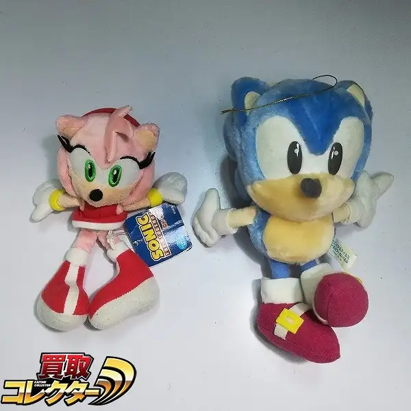 買取】セガ ソニック ペールカラーぬいぐるみ 三英貿易 エミー