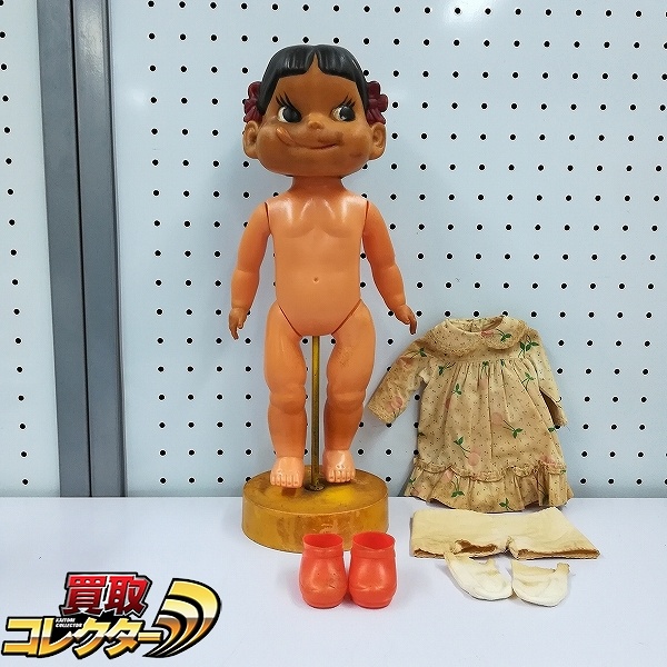 300体限定】 16日まで出品 ペコちゃん 星 ソフビ 星ペコ 300体限定