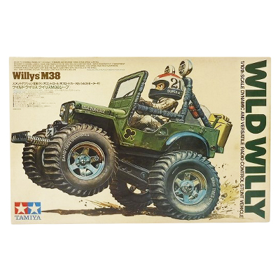 参考価格】小鹿 タミヤ 1/10 電動RC ワイルド・ウイリス M38ジープ