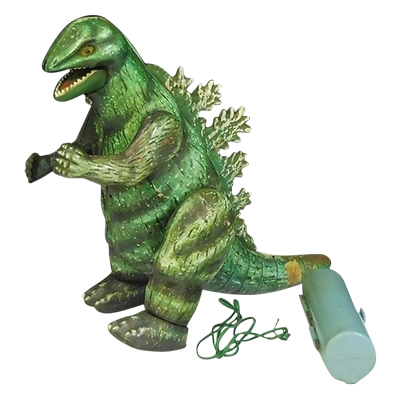 参考価格】マルサン ブリキ 世紀の大怪獣 ゴジラ 電動リモコン | 古い