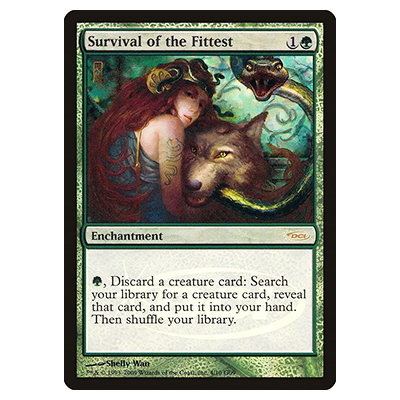 適者生存 エンチャント マジック・ザ・ギャザリング 英語 MTG MTG