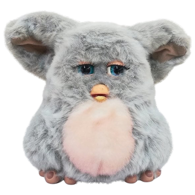 参考価格】不思議なおしゃべりペット ファービー2 グレー×ブルー