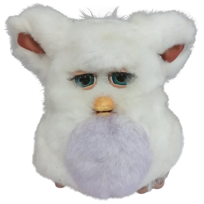 参考価格】不思議なおしゃべりペット ファービー2 グレー×ブルー