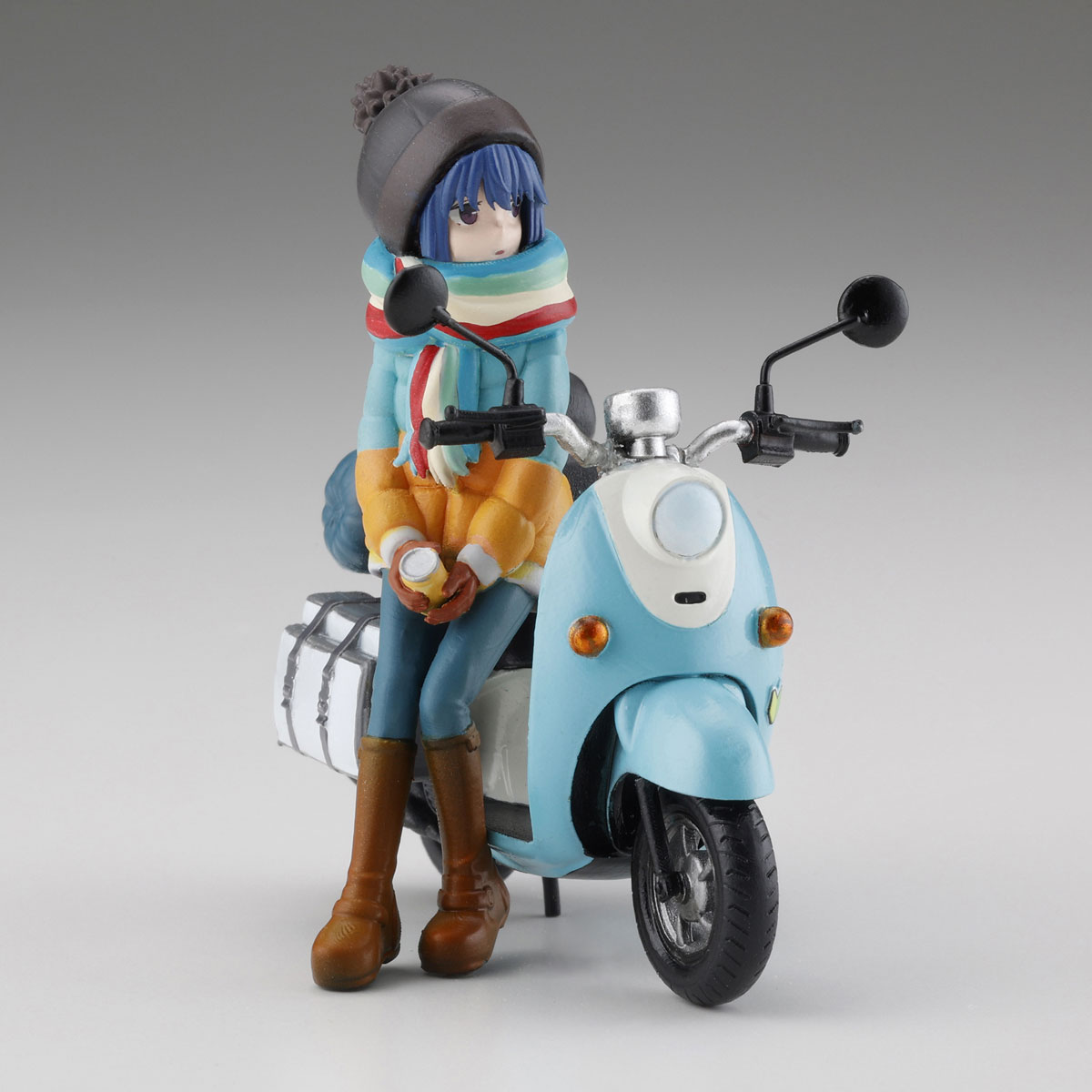 ARTPLA ゆるキャン△ 志摩リンとバイクセット｜プラモケイ｜海洋堂