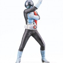 ☆ ガレキ 海洋堂 スーパーヒーローコレクション 変身忍者 嵐＆月ノ輪