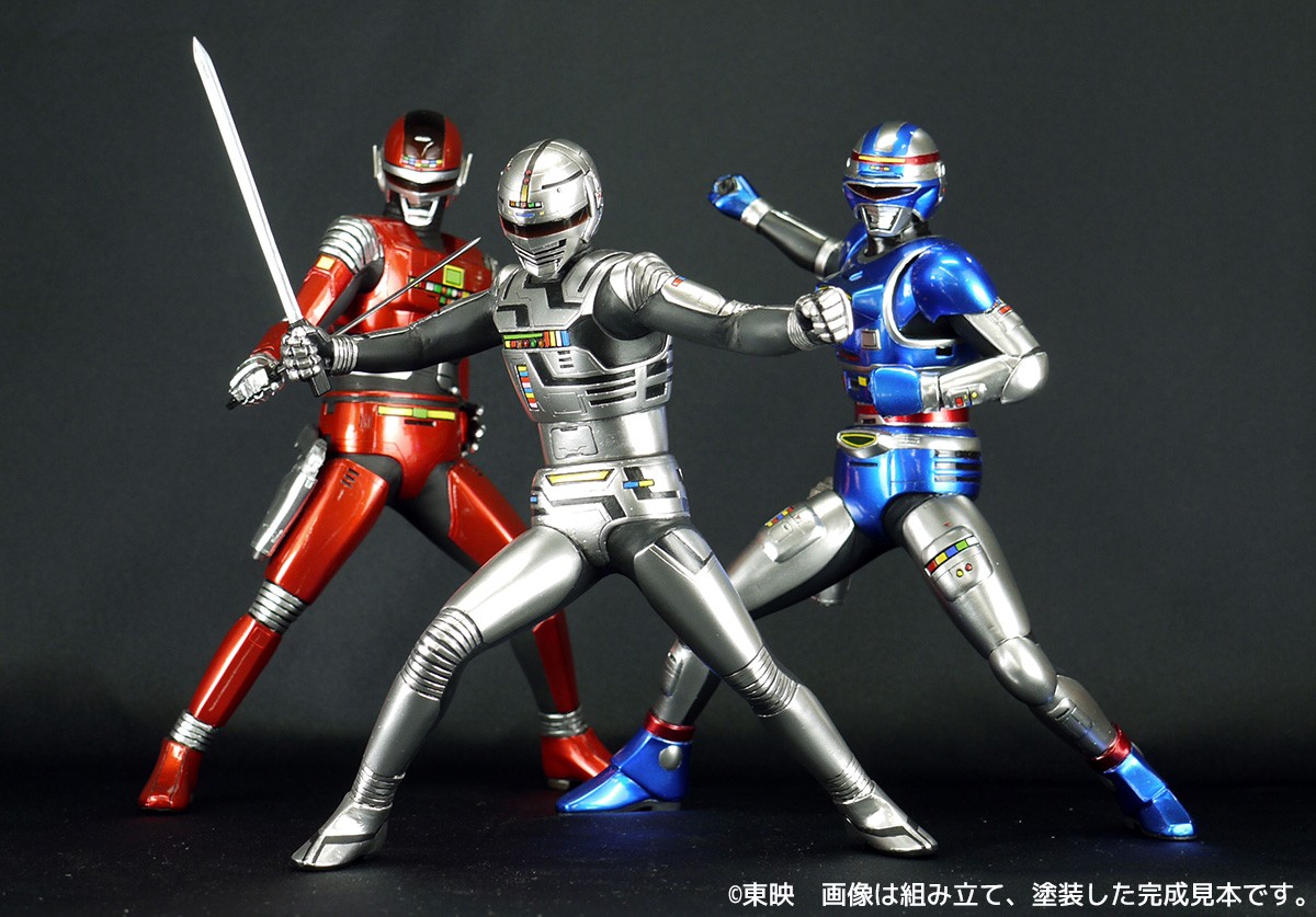 スーパーヒーローソフビキットコレクション 1/8スケール 宇宙刑事