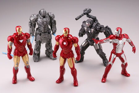 アイアンマンアーマーコレクション 全5種｜｜海洋堂