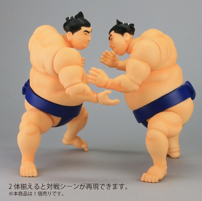 ソフビトイボックス 004 力士 Sumo wrestler｜ソフビトイボックス｜海洋堂