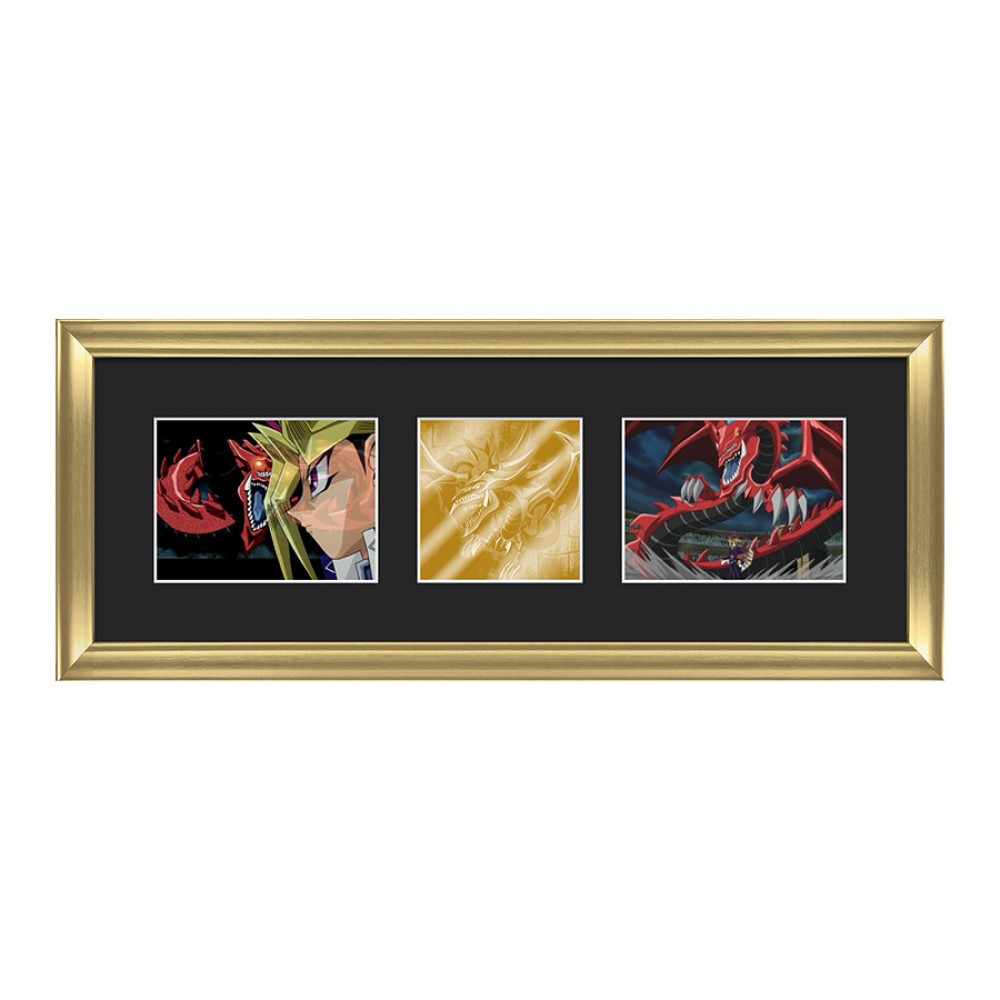 遊戯王ゴールドメタルプレート付キャラファイングラフ マジシャンオブ