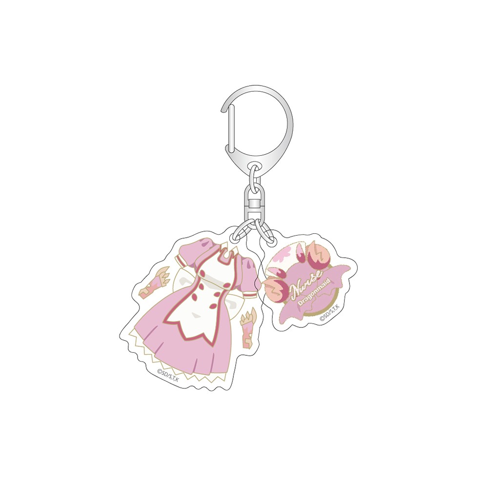 遊戯王カードゲーム25周年 ドラゴンメイド衣装チャームコレクション