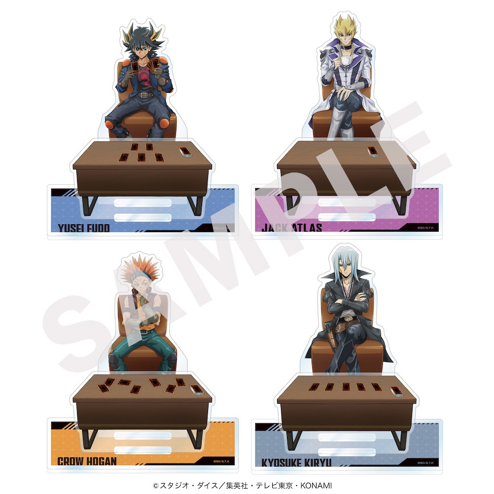 遊☆戯☆王5D's」アクリルスタンド（全4種） | KAIBA CORPORATION STORE