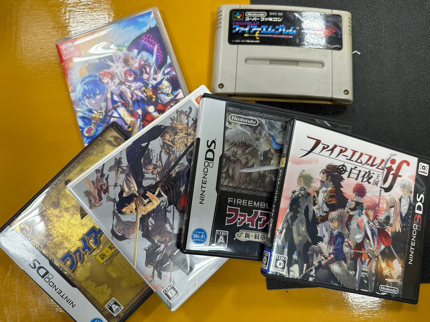 □《ゲーム》「ファイアーエムブレム」シリーズをまとめて買い取らせて