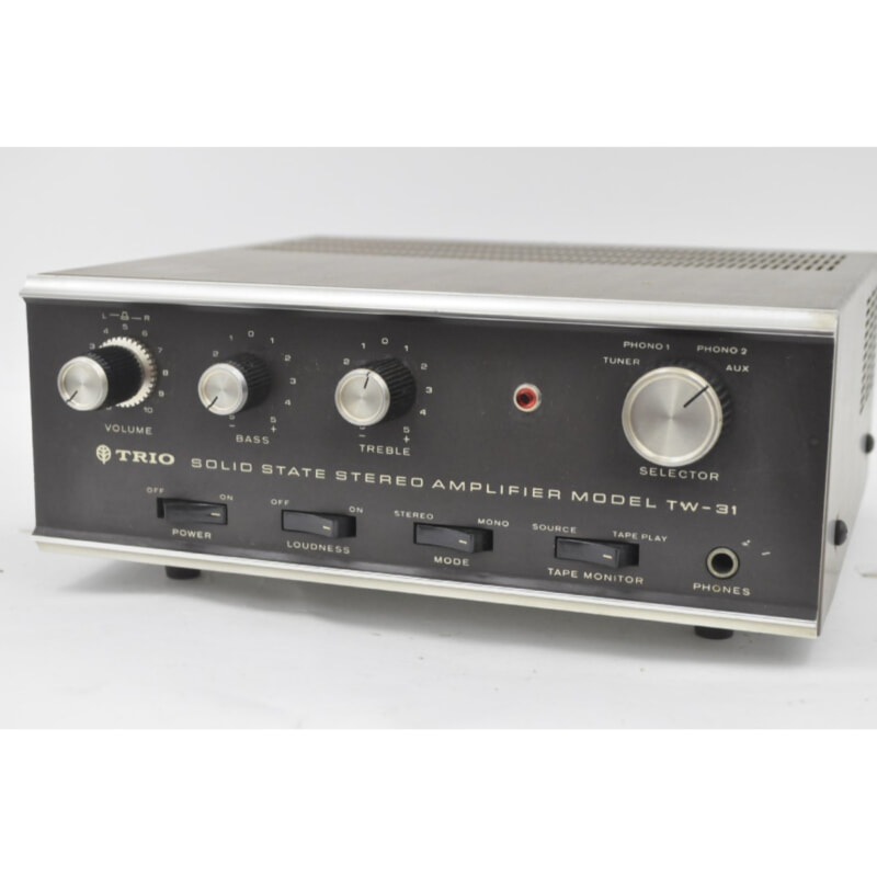買取実績 |TRIOトリオ TW-31 小型プリメインアンプ - 大阪 京都 奈良の
